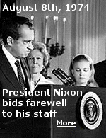 President Nixon's farewell speech to his staff may have been one of the greatest presidential speeches of all time, and was mostly ad-lib.